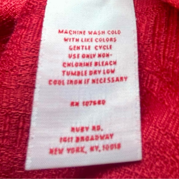 Ruby Rd – Textured Jacket – Red – Size 20W - Picture 7 of 7